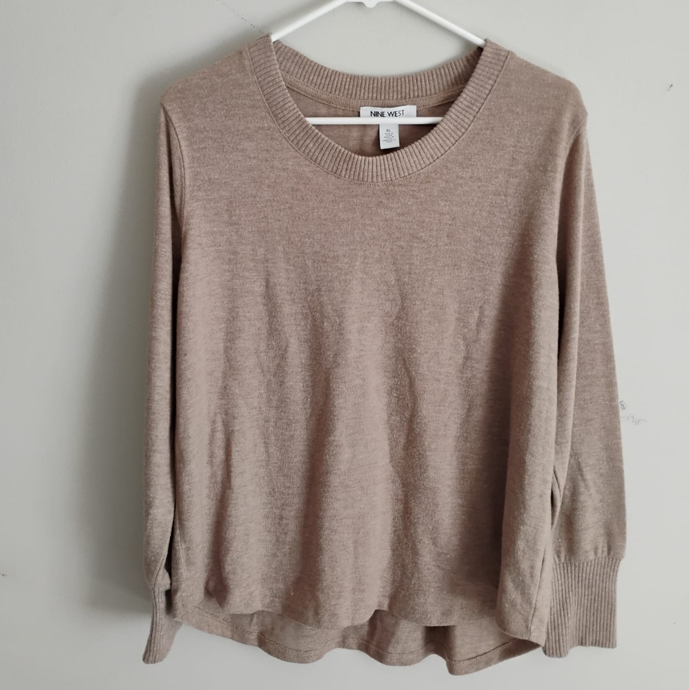 Nine West Beige Sweater